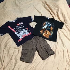 Boys 5/6 Star Wars spring and summer set